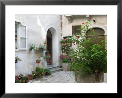 Koper Courtyard Off Kidriceva Ulica, Slovenia by Walter Bibikow Pricing Limited Edition Print image