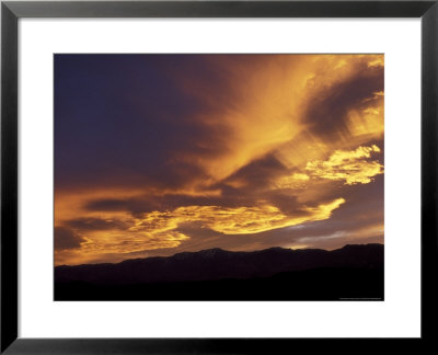 Clouds At Sunset From Artists Drive, Death Valley National Park, California, Usa by Jamie & Judy Wild Pricing Limited Edition Print image