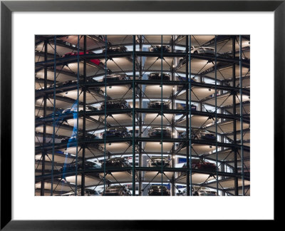Vw Auto Towers, Autostadt, Wolfsburg, Lower Saxony, Germany by Walter Bibikow Pricing Limited Edition Print image