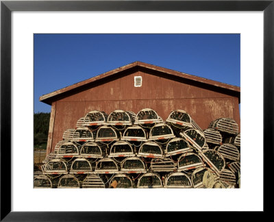 Lobster Traps, Cape Breton, Canada, North America by Alison Wright Pricing Limited Edition Print image