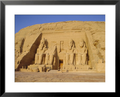 Rock Cut Temple Of Ramesses Ii (Rameses The Great) (Ramses The Great), Abu Simbel, Nubia, Egypt by Philip Craven Pricing Limited Edition Print image