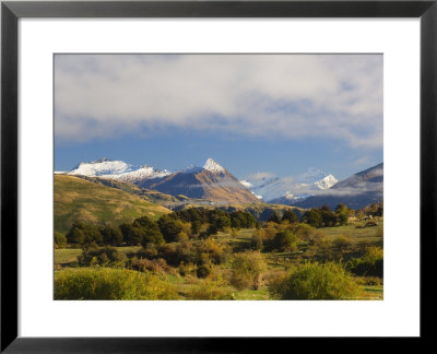 Rob Roy Peak And Mount Aspiring, Wanaka, Central Otago, South Island, New Zealand, Pacific by Jochen Schlenker Pricing Limited Edition Print image