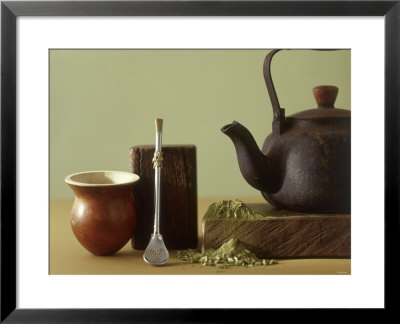 Utensils For Chimarrao: Silver Straw, Infusing Bowl by Ricardo De Vicq De Cumptich Pricing Limited Edition Print image