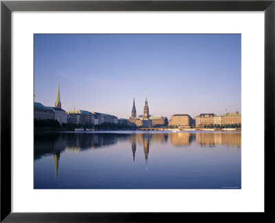 Elbe River, Hamburg, Germany by Danielle Gali Pricing Limited Edition Print image