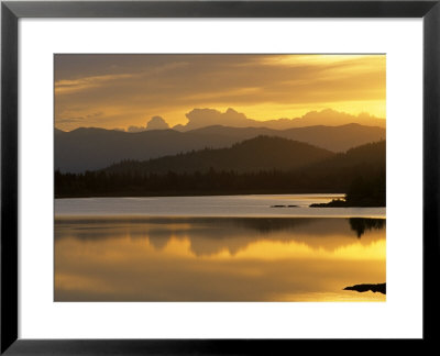 Rainbow Lake In The Salish Mountains, Montana, Usa by Chuck Haney Pricing Limited Edition Print image