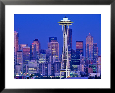 Seattle, Washington, Usa by Chuck Haney Pricing Limited Edition Print image