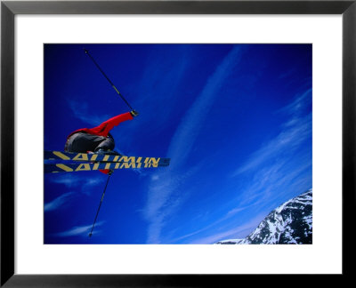 Skier Jumping On A Quarter Pipe, Stryn, Sogn Og Fjordane, Norway by Christian Aslund Pricing Limited Edition Print image