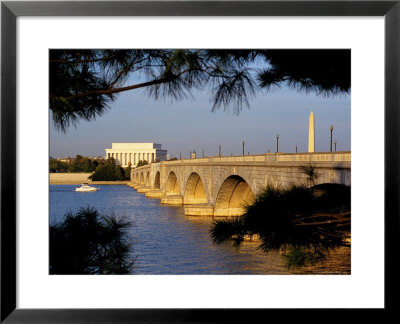 Looking Across Arlington Memorial Bridge To Washington, Dc by Rex Stucky Pricing Limited Edition Print image