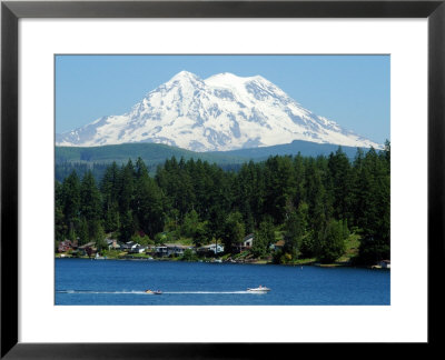 View Of Mount Rainier From Clear Lake, Mt. Rainier, Washington by Darlyne A. Murawski Pricing Limited Edition Print image