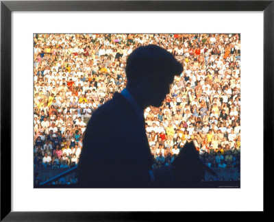 Robert F. Kennedy Speaking In Front Of Crowd In Amphitheater On Behalf Of Democratic Candidates by Bill Eppridge Pricing Limited Edition Print image