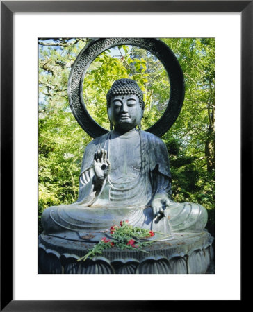 Buddha Statue (1790), Japanese Tea Gardens, Golden Gate Park, San Francisco, California, Usa by Fraser Hall Pricing Limited Edition Print image