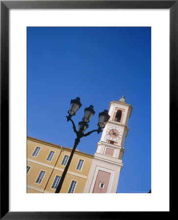 Clock Tower, Place De Palais, Nice, Provence, France by J P De Manne Pricing Limited Edition Print image