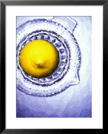 A Lemon Half On A Juicer by Wolfgang Usbeck Pricing Limited Edition Print image