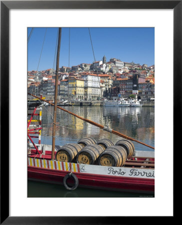 Port Carrying Barcos, Porto, Portugal by Alan Copson Pricing Limited Edition Print image