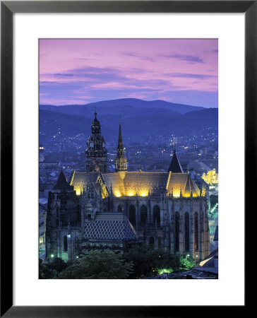 St. Elizabeth Cathedral, Kosice, East Slovakia by Walter Bibikow Pricing Limited Edition Print image