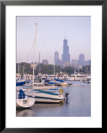 Skyline Including Sears Tower, Chicago, Illinois by Alan Copson Pricing Limited Edition Print image