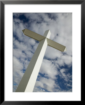 Groom, Cross Of Our Lord, Panhandle Area, Texas, Usa by Walter Bibikow Pricing Limited Edition Print image