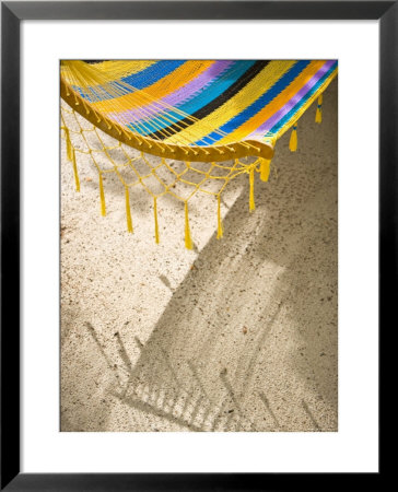 Hammock On Beach, Caye Caulker, Belize by Russell Young Pricing Limited Edition Print image