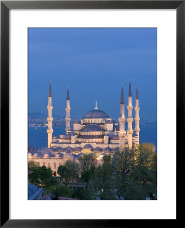 Blue Mosque, Sultanahmet, Bosphorus, Istanbul, Turkey by Gavin Hellier Pricing Limited Edition Print image