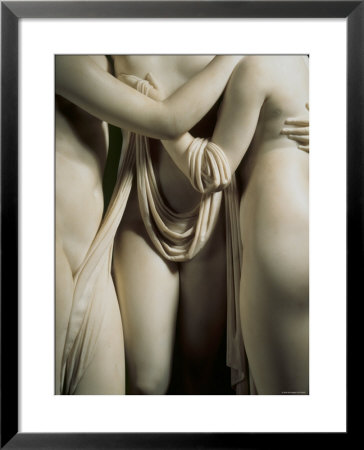 The Three Graces, Lower Part Of Statue In White Marble, C.1814-17 by Antonio Canova Pricing Limited Edition Print image
