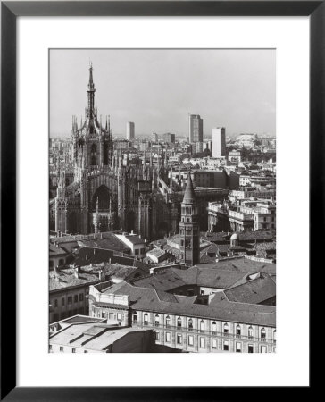 Panorama Of Milan by A. Villani Pricing Limited Edition Print image