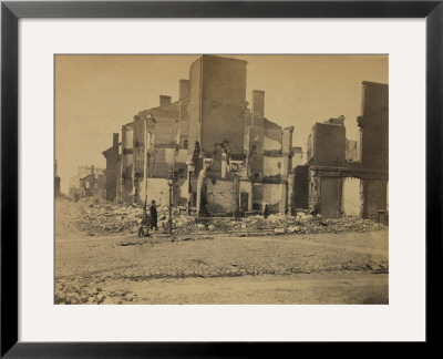 Ruins In Richmond, Virginia, C.1865 by Andrew J. Johnson Pricing Limited Edition Print image