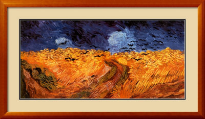 Wheatfield With Crows, 1890 by Vincent Van Gogh Pricing Limited Edition Print image