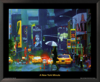 New York Minute by Richard M. Swiatlowski Pricing Limited Edition Print image