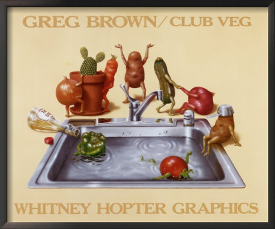 Club Veg by Greg Brown Pricing Limited Edition Print image