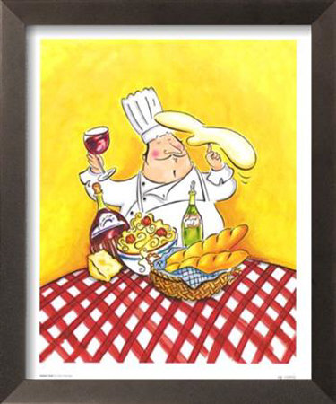 Italian Chef by Tracy Flickinger Pricing Limited Edition Print image