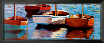 Five Boats by Karen Dupré Pricing Limited Edition Print image