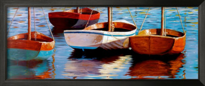 Five Boats by Karen Dupre Pricing Limited Edition Print image