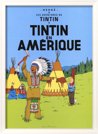 Tintin In America (1932) by Herge (Georges Remi) Pricing Limited Edition Print image