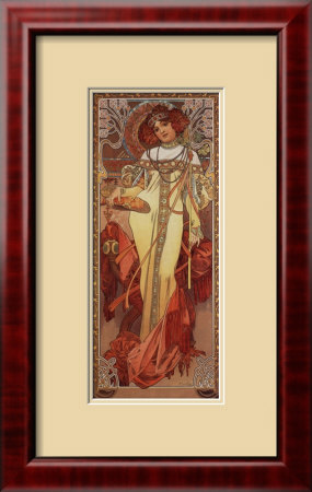 Automne, 1900 by Alphonse Mucha Pricing Limited Edition Print image