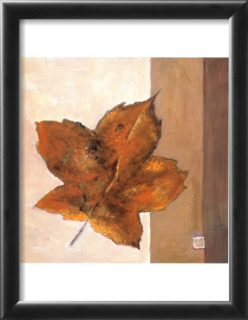 Leaf Impression - Rust by Ursula Salemink-Roos Pricing Limited Edition Print image