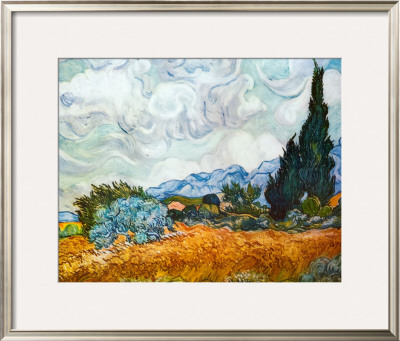 Cypress Trees by Vincent Van Gogh Pricing Limited Edition Print image