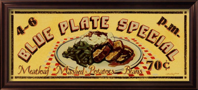 Blue Plate Special by Catherine Jones Pricing Limited Edition Print image