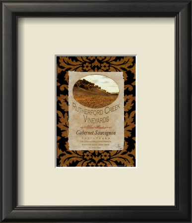 California Wine Labels Ii by Mary Elizabeth Pricing Limited Edition Print image