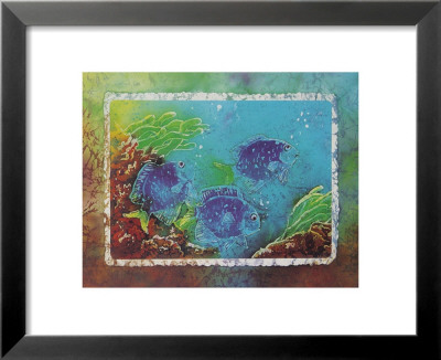 Yellowtail Damselfish by Sue Duda Pricing Limited Edition Print image