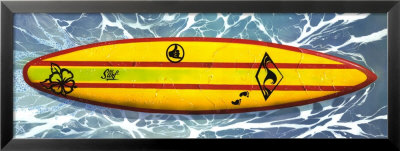 Yellow Surf Board by Scott Westmoreland Pricing Limited Edition Print image