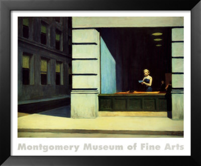New York Office by Edward Hopper Pricing Limited Edition Print image