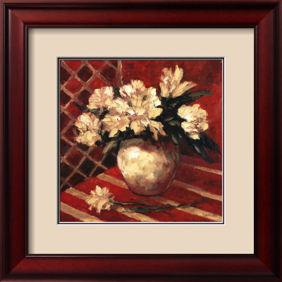 Peories In Vase by Debra Lake Pricing Limited Edition Print image