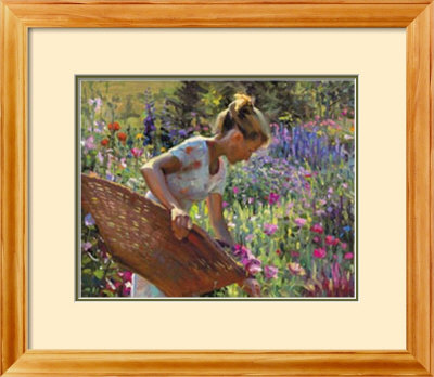 In The Garden by Thomas Larson Pricing Limited Edition Print image