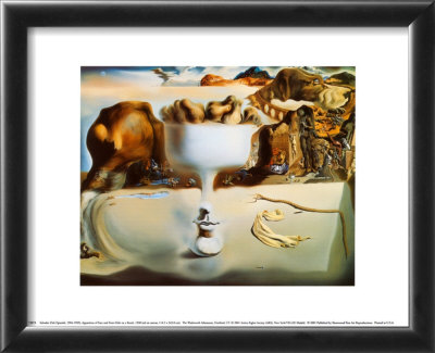 Apparition Of A Face by Salvador Dalí Pricing Limited Edition Print image