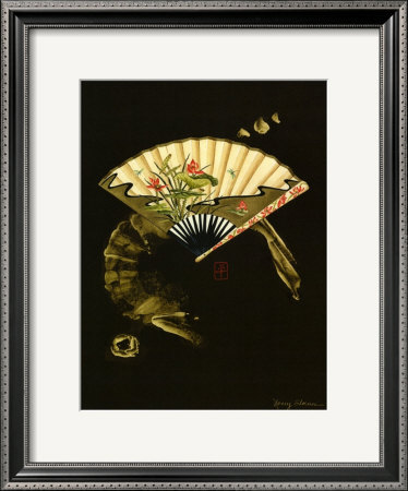 Oriental Fan Ii by Nancy Slocum Pricing Limited Edition Print image