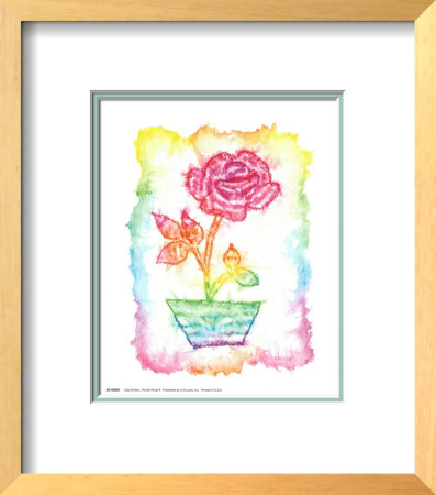 Tye Dye Floral Ii by Evelyn Pricing Limited Edition Print image