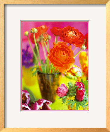 Orange Bouquet by Pernilla Bergdahl Pricing Limited Edition Print image