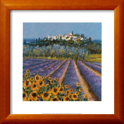 Hill Town, Provence by Hazel Barker Pricing Limited Edition Print image