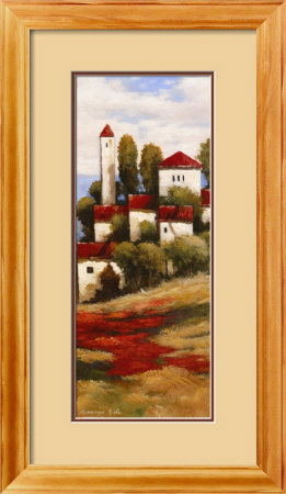 Red Roofs Ii by Kanayo Ede Pricing Limited Edition Print image