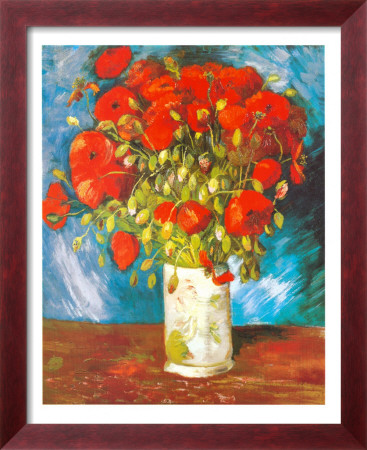 Poppies 1886 by Vincent Van Gogh Pricing Limited Edition Print image